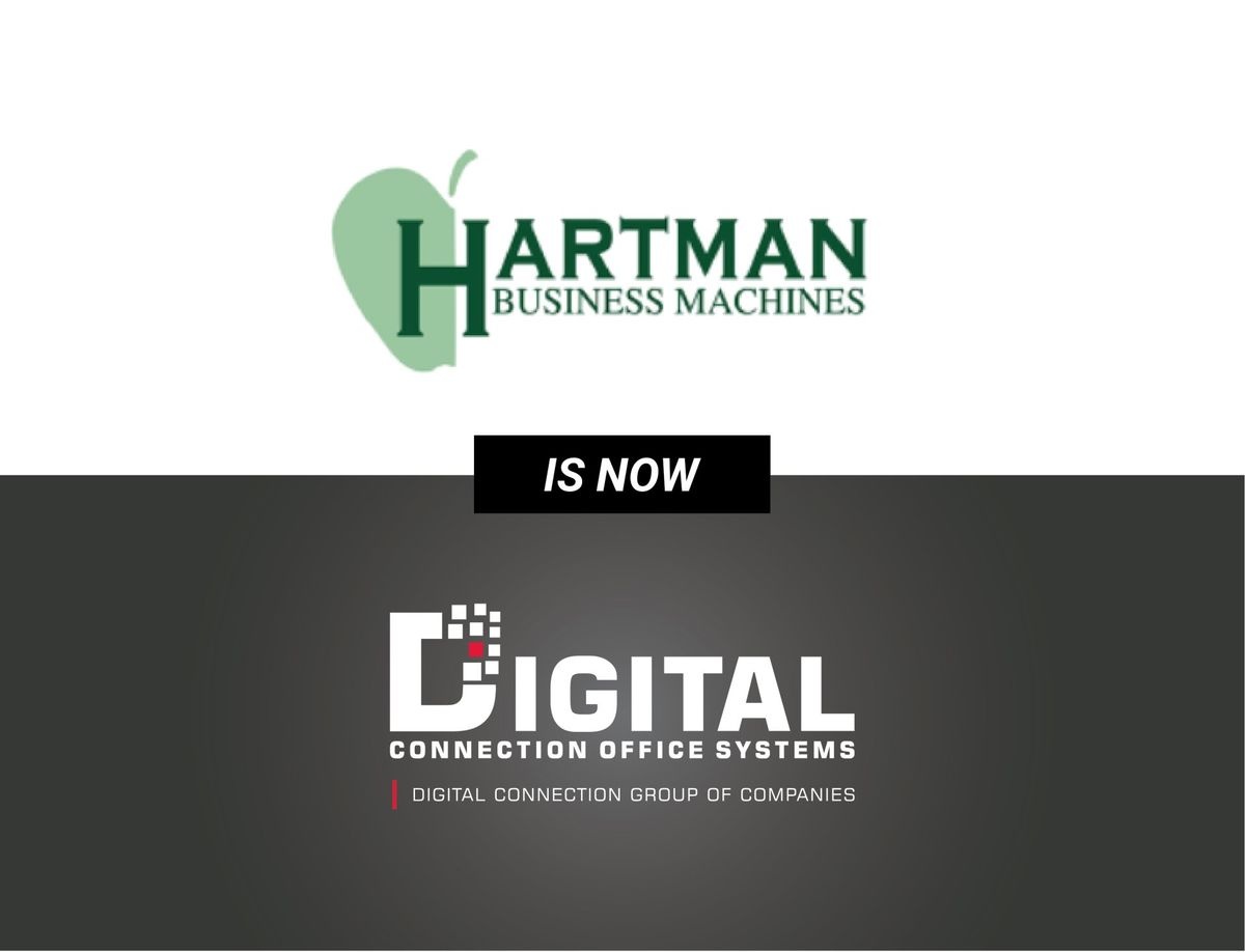 Hartman business machines is now digital connection office systems