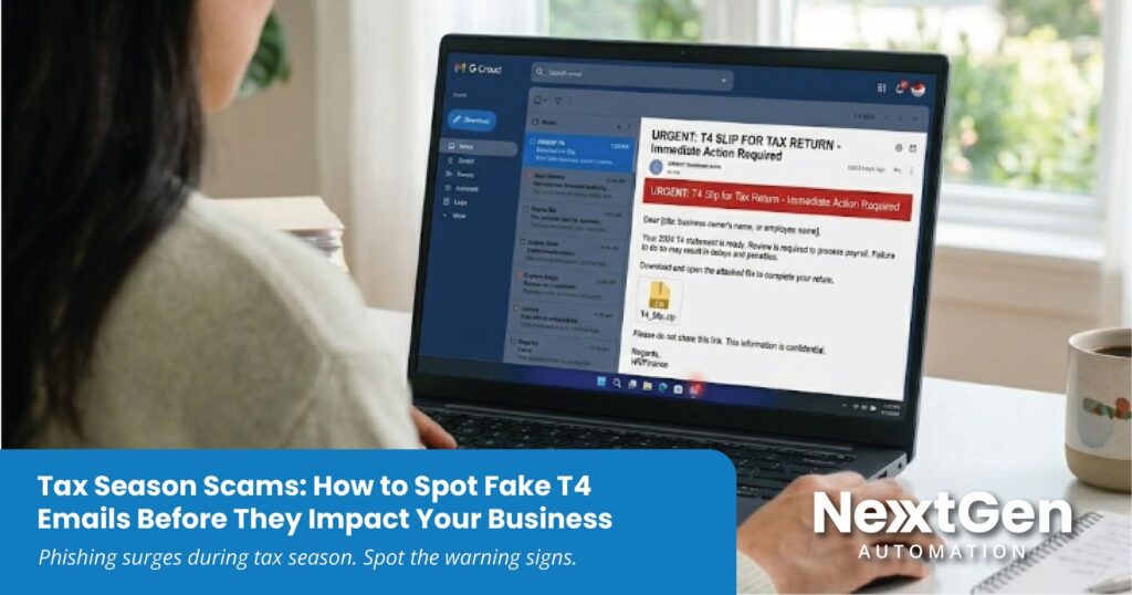 tax season phishing scams Canada
