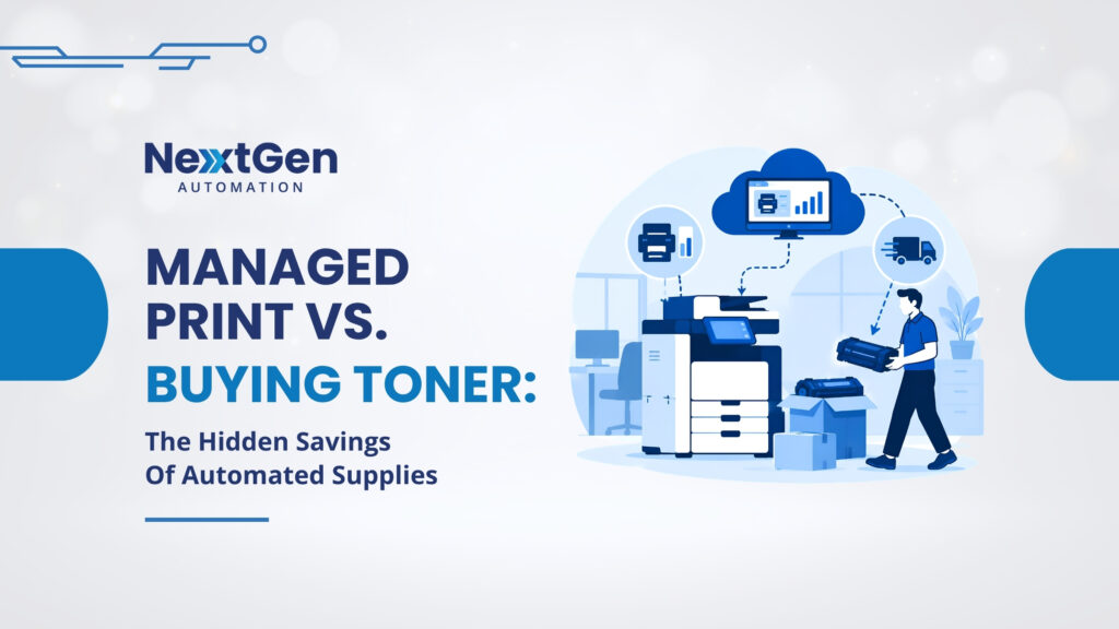 Managed Print vs. Buying Toner: The Hidden Savings of Automated Supplies